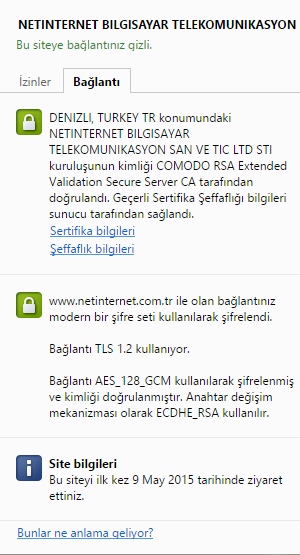 SSL Bilgi